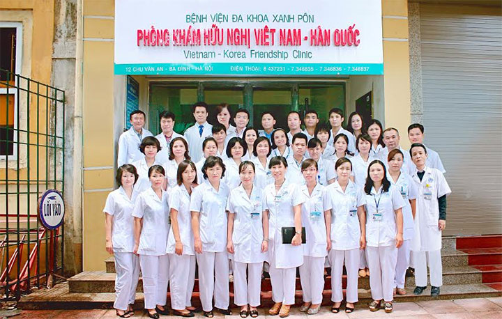 Phòng khám hữu nghị Việt Nam Hàn Quốc ở Bệnh viện Xanh Pôn - Phòng khám nam khoa ở quận Ba Đình