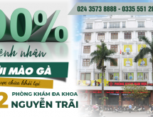 90% Bệnh nhân sùi mào gà được chữa khỏi tại Phòng khám Đa Khoa 52 Nguyễn Trãi – Hà Nội.