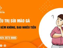 Điều trị sùi mào gà có tốn kém không và hết bao nhiêu tiền?