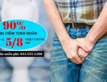 90% bạn bị viêm tinh hoàn nếu có 5 trên 8 triệu chứng này