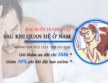 Cảnh báo: Dương vật đau buốt có thể gây vô sinh nếu không điều trị sớm