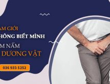 90% đàn ông không biết mình bị nhiễm nấm dương vật