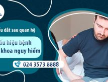 Tiểu dắt sau quan hê: Dấu hiệu cảnh báo bệnh lý nguy hiểm