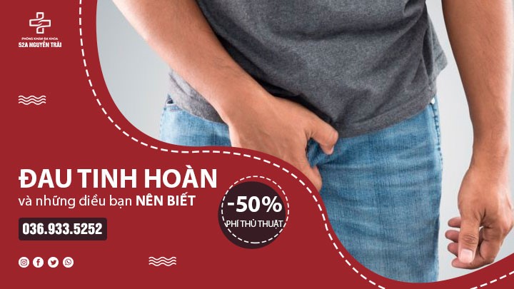 Hiện tượng đau tinh hoàn và bụng dưới là bệnh gì?