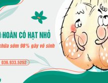 Tinh hoàn có hạt nhỏ không chữa sớm 98% sẽ gây vô sinh