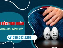 Đau hai tinh hoàn, đàn ông không nên chủ quan