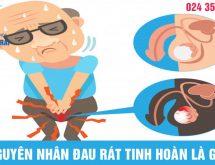 Đau rát tinh hoàn – chủ quan có thể phải đối mặt với ung thư tinh hoàn