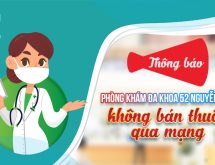 Đính chính: Phòng khám Đa khoa 52 Nguyễn Trãi không bán thuốc qua mạng!