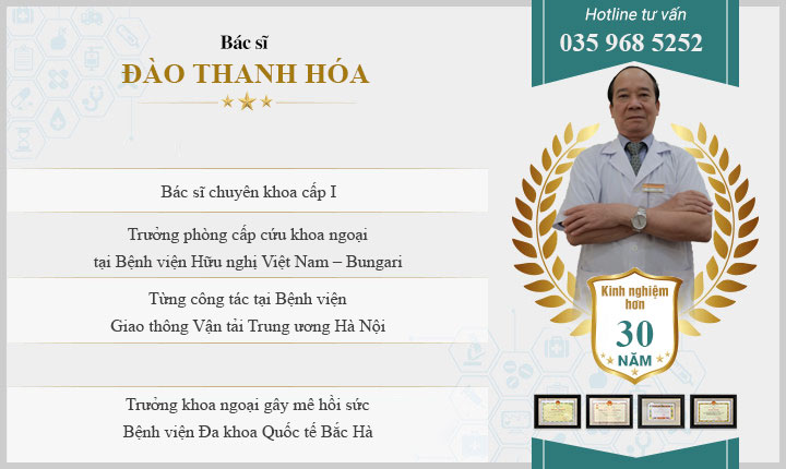 Bác sĩ Đào Thanh Hoá - Bác sĩ chuyên khoa cấp I