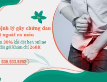 Cảnh báo 10 bệnh lý gây chứng đau bụng đi ngoài ra máu