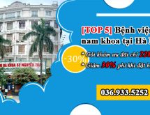 Mách bạn địa chỉ bệnh viện chuyên nam khoa uy tín tại Hà Nội