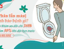 Phân có máu: Dấu hiệu cảnh báo bệnh lý gì?