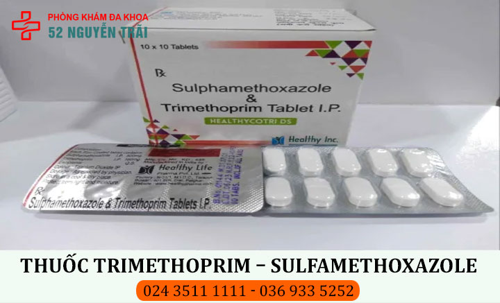 Thuốc trị viêm bàng quang Trimethoprim-–-sulfamethoxazole