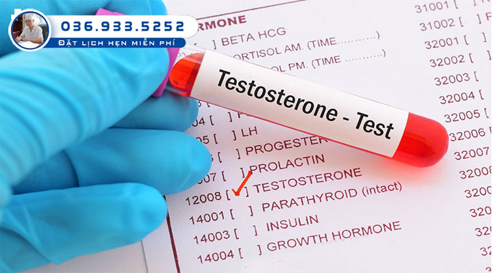 Xét nghiệm testosterone giúp phát hiện