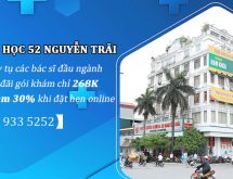 Bệnh viện Nam học 52 Nguyễn Trãi – Hà Nội khám những gì?