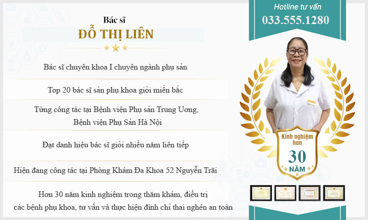 Bác sĩ phụ khoa Đỗ Thị Liên