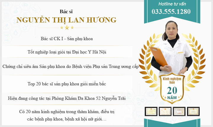 Bác sĩ phụ khoa Nguyễn Thị Lan Hương