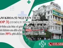 Chữa bệnh nam khoa ở đâu tốt nhất? Thăm khám bác sĩ CKII chỉ từ 228k