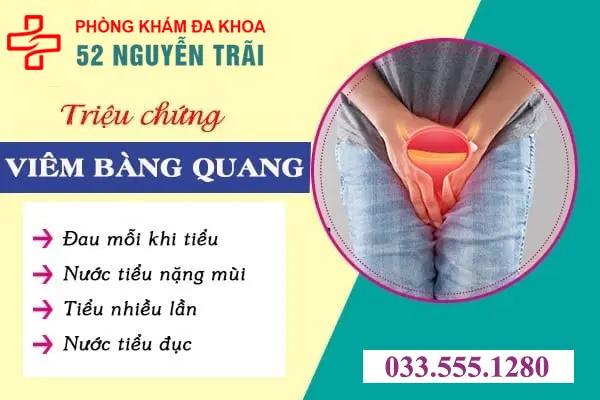 Dấu hiệu viêm bàng quang