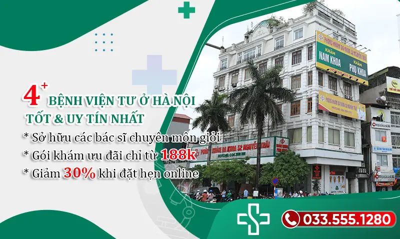 4 Bệnh viện tư ở Hà Nội uy tín