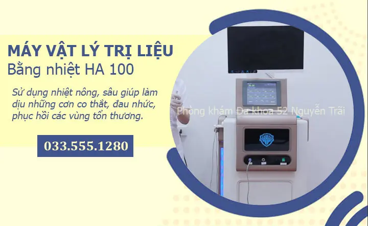 Máy vật lý trị liệu bằng nhiệt HA 100