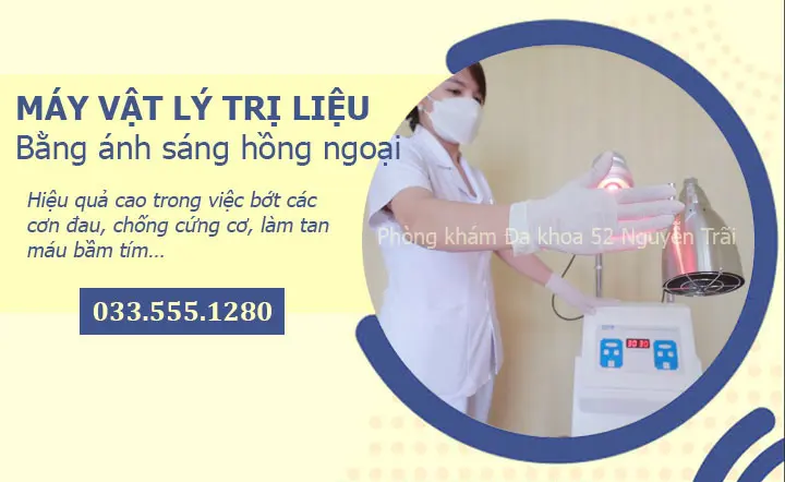 Máy vật lý trị liệu bằng hồng ngoại