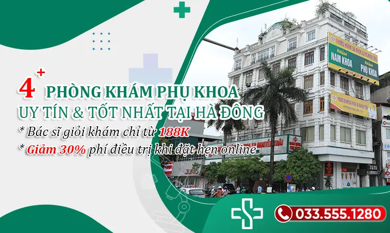 Phòng khám phụ khoa ở hà đông uy tín