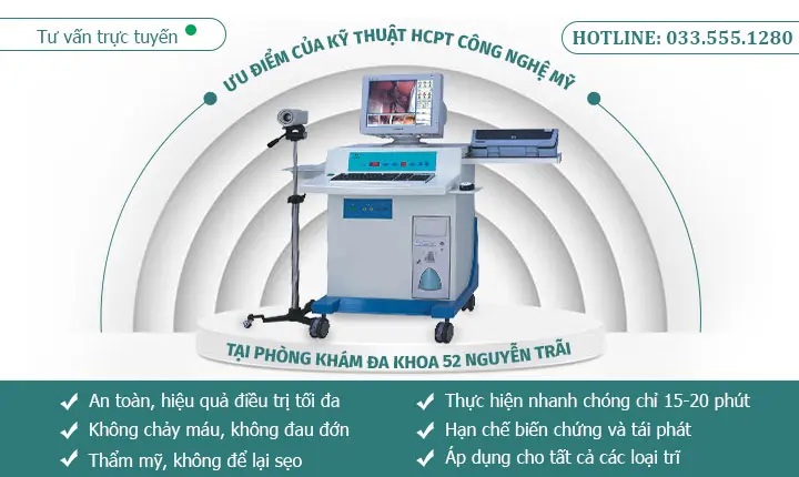 Cắt trĩ bằng kỹ thuật HCPT công nghệ Mỹ