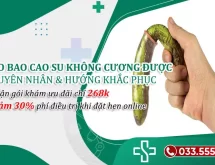 Đeo bao cao su không cương được: 5 Nguyên nhân & Hướng khắc phục