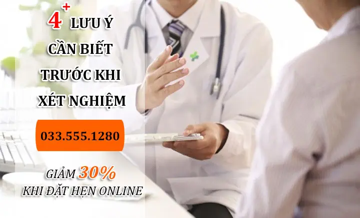 4 Lưu ý quan trọng cần biết trước khi xét nghiệm giang mai