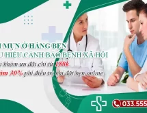 Nổi mụn ở háng bẹn: Dấu hiệu cảnh báo các bệnh xã hội