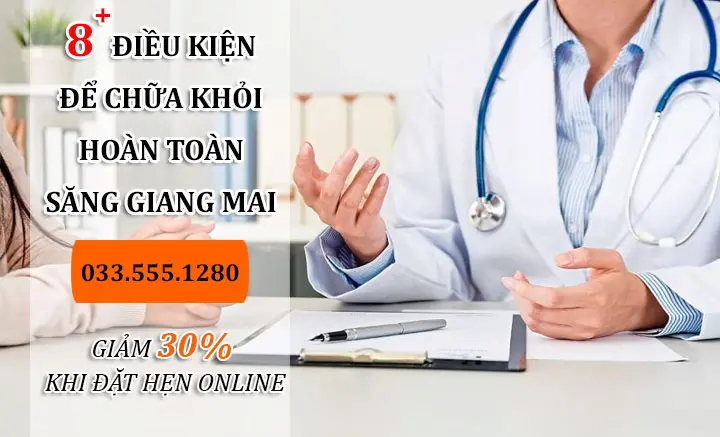 8 điều kiện tiên quyết để chữa khỏi hoàn toàn săng giang mai