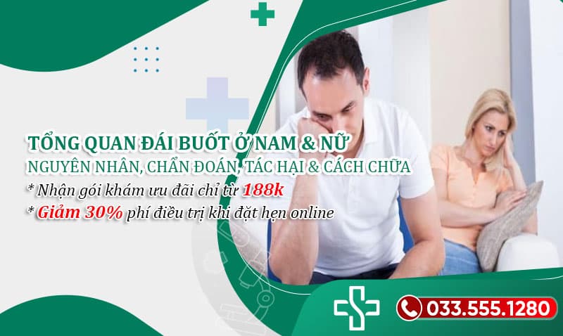 Tông quan đái buốt ở nam & nữ: nguyên nhân, tác hại & cách chữa trị