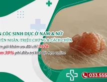 Triệu chứng của mụn cóc sinh dục & Cách chữa trị