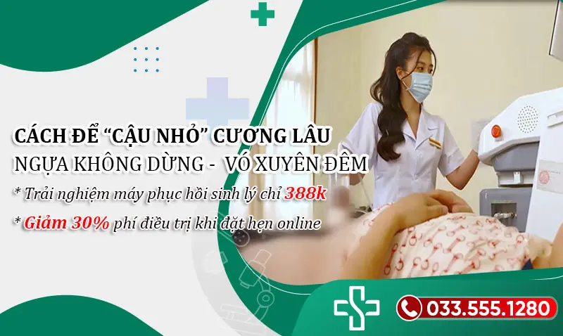 Cách làm cậu nhỏ cương lâu: Bí quyết tự tin chốn phòng the