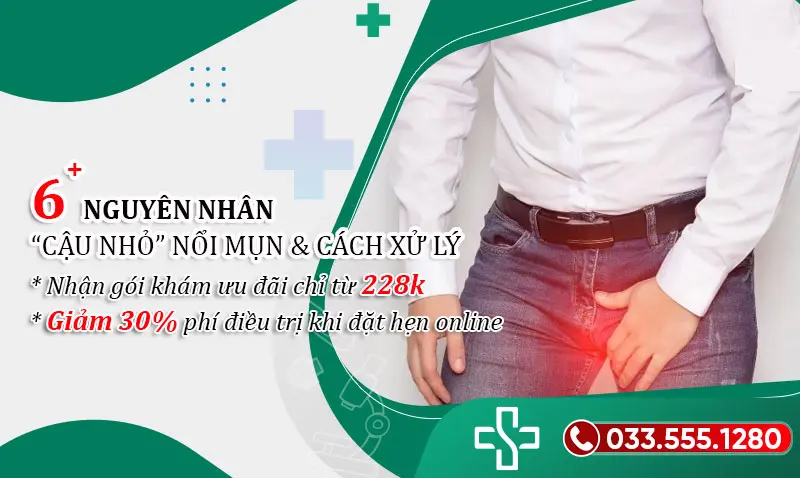 Dương vật mọc mụn: 6 Nguyên nhân và Cách xử lý hiệu quả