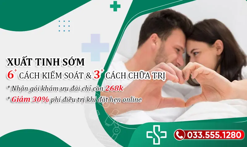 Làm gì khi bị xuất tinh sớm? 6 Cách kiểm soát & 3 Giải pháp chữa trị hiệu quả