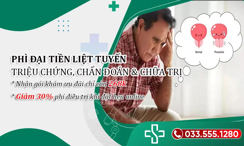 Phì đại tiền liệt tuyến: Những thông tin bạn không thể bỏ qua