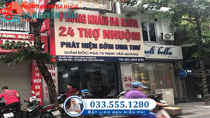 Phòng khám đa khoa 24 thợ nhuộm