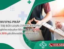 4 Phương pháp điều trị rối loạn cương dương hiệu quả