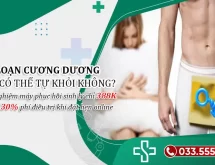 Rối loạn cương dương ở nam giới có tự khỏi không?