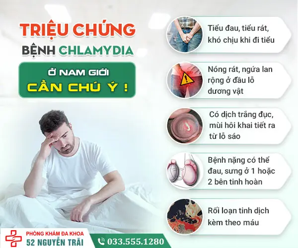 Triệu chứng chlamydia