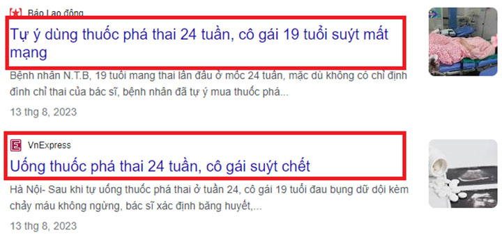 Vì sao không nên tự ý sử dụng thuốc phá thai