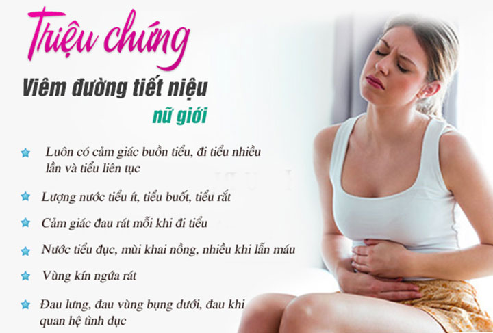 Cách nhận biết từ sớm 5 Biểu hiện viêm đường tiết niệu ở nữ giới