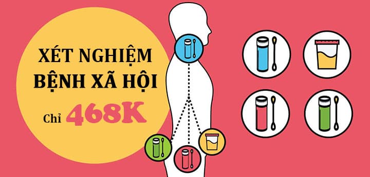 Địa chỉ thực hiện gói khám & xét nghiệm bệnh xã hội chính xác, uy tín tại Hà Nội 