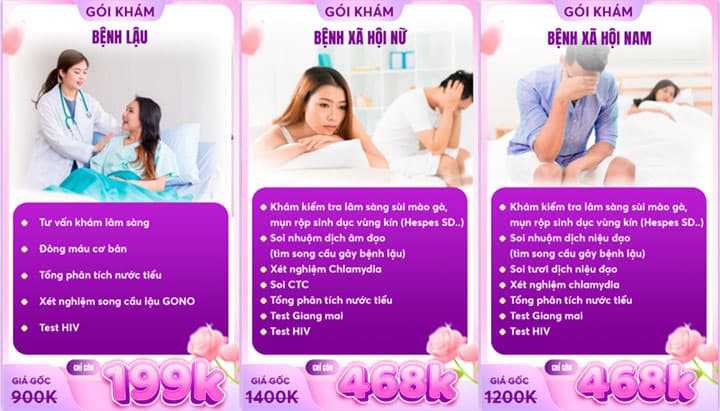 Địa chỉ xét nghiệm Chlamydia và Lậu trả kết quả sau 30 phút tại 52 Nguyễn Trãi - Hà Nội