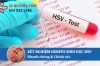 Xét nghiệm Herpes sinh dục HSV nhanh chóng và chính xác