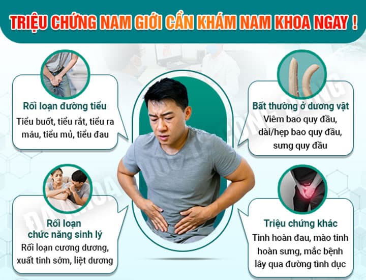 Khi nào nên đến bệnh viện khám dương vật?
