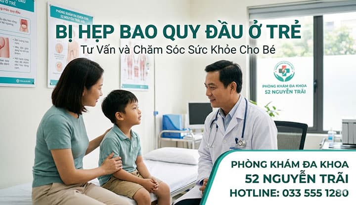 BỊ HẸP BAO QUY ĐẦU Ở TRẺ: CẨM NANG TOÀN DIỆN TỪ A-Z CHO CHA MẸ