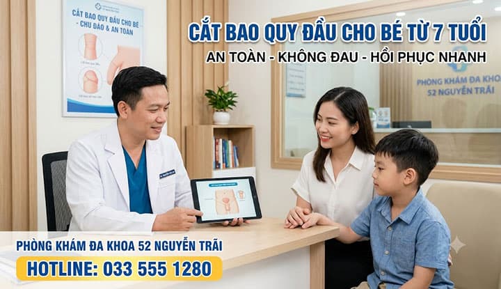 Cắt Bao Quy Đầu Cho Bé Từ 7 Tuổi: Hướng Dẫn Y Khoa Toàn Diện Cho Cha Mẹ